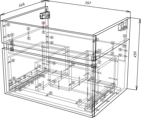 Изображение товара Тумба под умывальник Garda Tramonta 79н_600 / 08.79н.600 (белый)
