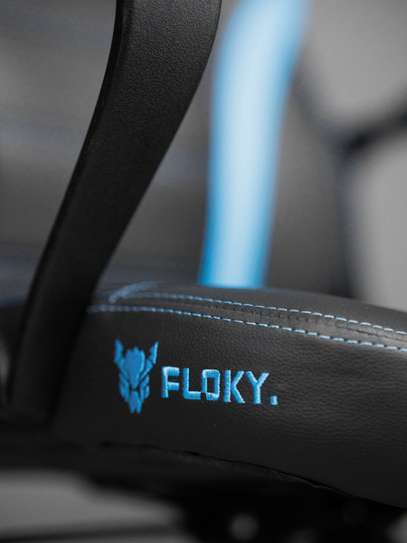 Изображение товара Кресло геймерское Floky Vibe (голубой/черный)