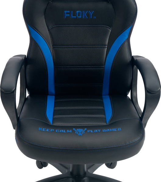 Изображение товара Кресло геймерское Floky Vibe (синий/черный)