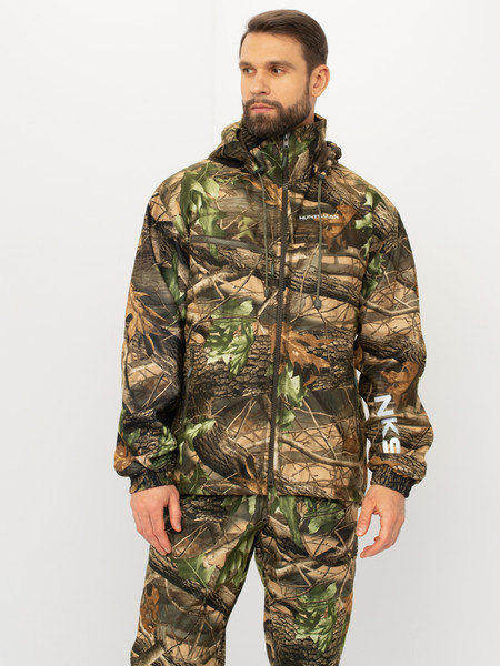 Изображение товара Костюм для охоты и рыбалки Huntsman Никс Люкс-5°C Светлый Лес Alova Windblock (р.60-62/170-176)