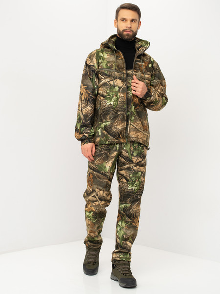 Изображение товара Костюм для охоты и рыбалки Huntsman Никс Люкс-5°C Светлый Лес Alova Windblock (р.60-62/170-176)