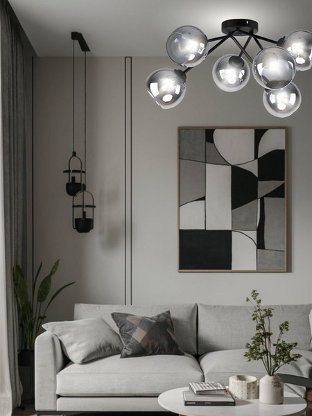 Изображение товара Люстра Aitin-Pro НПБ 02-6x60-102 / 51759/6 (черный)