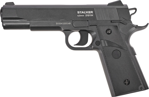 Изображение товара Пистолет пневматический Stalker S1911М Colt1911 металл кал. 4.5мм