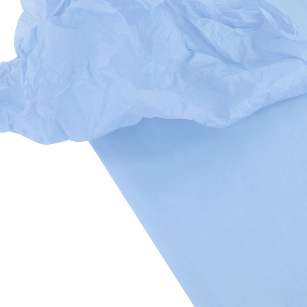 Изображение товара Набор бумаги для оформления подарков Золотая сказка 116486 (50л, пастельный голубой)