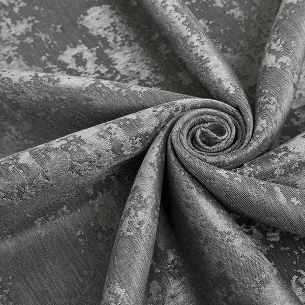 Изображение товара Комплект штор Soft Lines Мрамор 1828-9 200x270 (2шт, темно-серый)