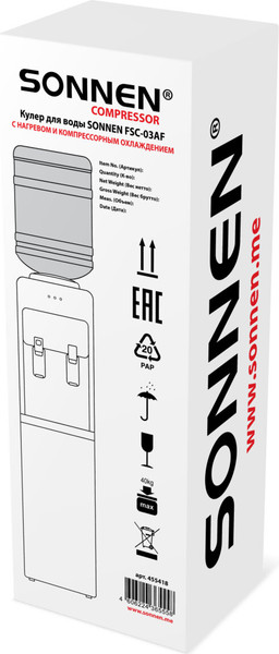 Изображение товара Кулер Sonnen FSC-03AF / 455418