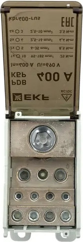 Изображение товара Распределительный блок на DIN-рейку EKF PROxima КБР 400A / kbr400-rus