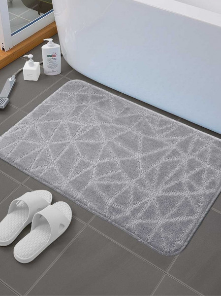 Изображение товара Коврик для ванной Shahintex РР 50x80 001 / 813155 (серый 50 S)