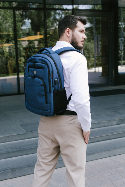 Изображение товара Рюкзак Heikki Secure / 273896 (синий)