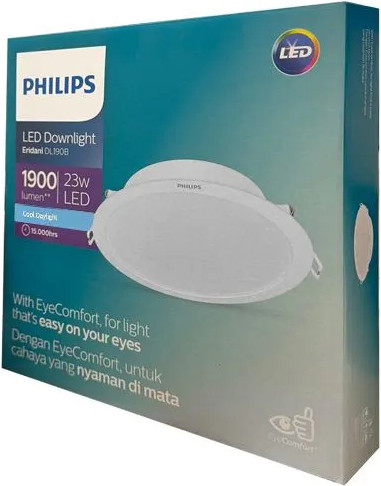 Изображение товара Точечный светильник Philips Eridani DL190B LED6 D100 7W 840 WH / 929003281107