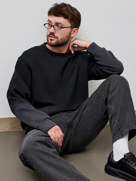 Изображение товара Свитшот Mark Formelle 121747 (р.96-170/176, черный градиент)