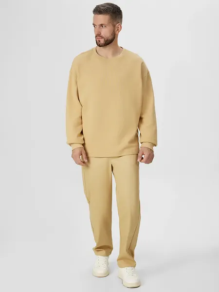 Изображение товара Свитшот Mark Formelle 121930 (р.96-170/176, песчаный/622-D вышивка)