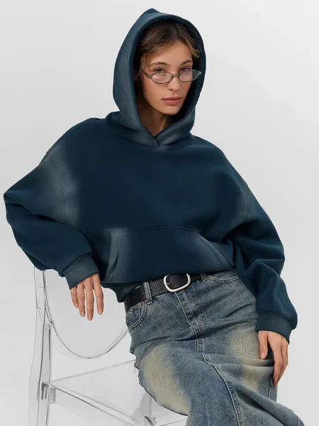 Изображение товара Худи Mark Formelle 122514 (р.164/170-100-106, темно-изумрудный/020.1 распыление)