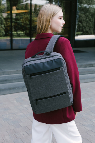 Изображение товара Рюкзак Heikki Panel / 273903 (серый)