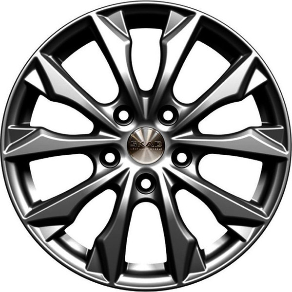 Изображение товара Литой диск SKAD Нагоя 16x6" 5x110мм DIA 63.35мм ET 45мм Графит