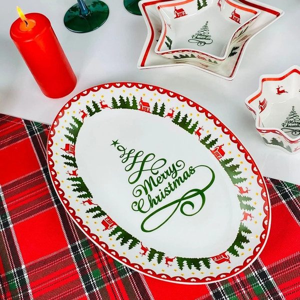 Изображение товара Набор сервировочных блюд Lenardi Новый Год / 164-054