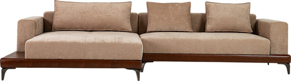 Изображение товара Диван угловой Домовой Римини Ри-4УСнр   (JH3565-6 A. Leather 5807-12)