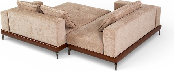 Изображение товара Диван угловой Домовой Римини Ри-4УСнр   (JH3565-6 A. Leather 5807-12)