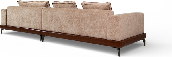 Изображение товара Диван угловой Домовой Римини Ри-4УСнр   (JH3565-6 A. Leather 5807-12)