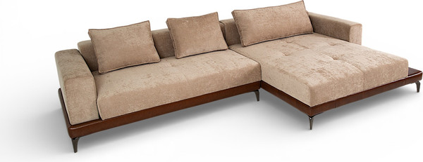 Изображение товара Диван угловой Домовой Римини Ри-4УСнр   (JH3565-6 A. Leather 5807-12)