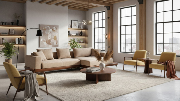 Изображение товара Диван угловой Домовой Римини Ри-4УСнр   (JH3565-6 A. Leather 5807-12)