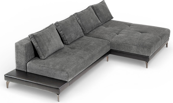 Изображение товара Диван угловой Домовой Римини Ри-4УСнр-Пм (Santos 23 Lord 22 Black)