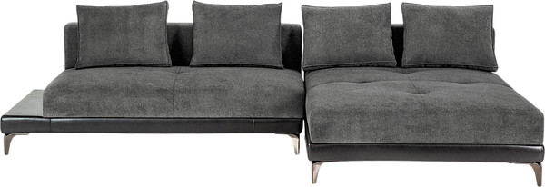 Изображение товара Диван угловой Домовой Римини Ри-4УСнр-Пм (Santos 23 Lord 22 Black)