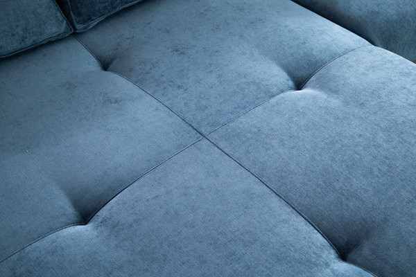 Изображение товара Диван угловой Домовой Римини Ри-4УСнр-Пм   (JH3565-17 Lord 22 Black)