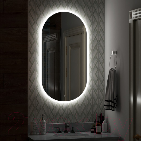 Изображение товара Зеркало Континент Delight Led 55x100