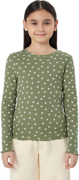 Изображение товара Лонгслив детский Mark Formelle 127885 (р.140-68, ромашки на зеленом)