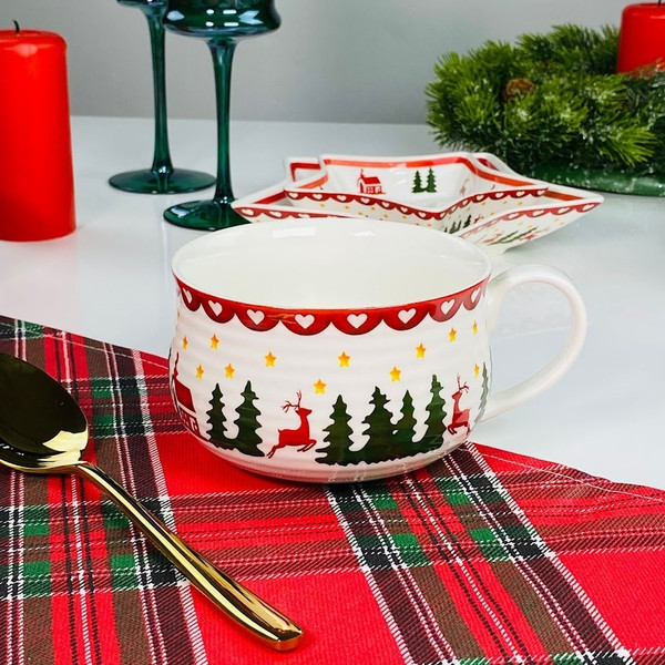 Изображение товара Чаша бульонная Lenardi Новый Год 164-058