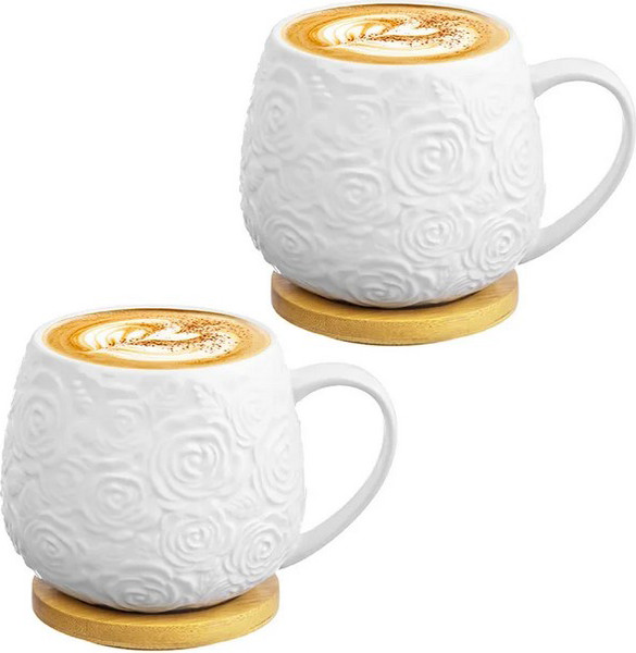 Изображение товара Набор для чая/кофе Elan Gallery Розы / 540271_2