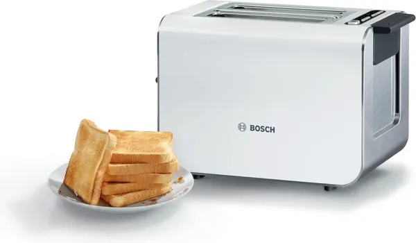 Изображение товара Тостер Bosch TAT8611N (белый)