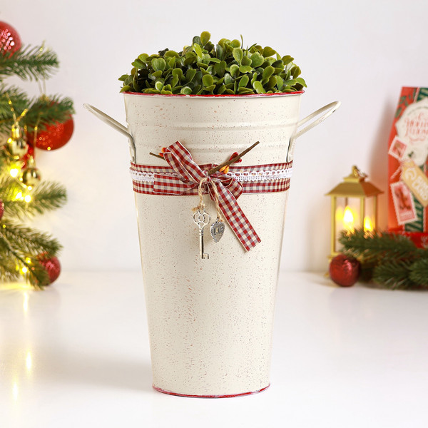 Изображение товара Кашпо Take It Easy Ведерко Рустад / 10547463 (бежевый)