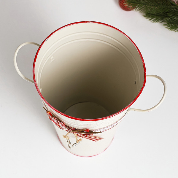 Изображение товара Кашпо Take It Easy Ведерко Рустад / 10547463 (бежевый)