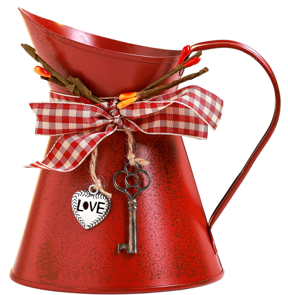 Изображение товара Кашпо Take It Easy Ведерко Рустад / 9944491 (красный)