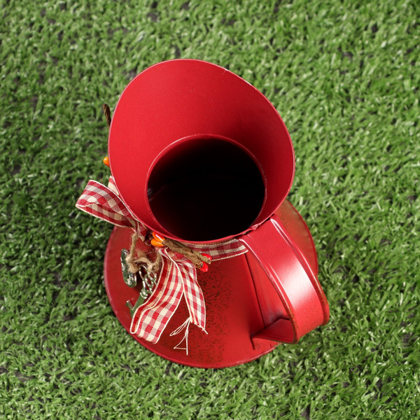 Изображение товара Кашпо Take It Easy Ведерко Рустад / 9944491 (красный)