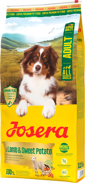 Изображение товара Сухой корм для собак Josera Adult with Lamb&Sweet Potato (12.5кг)