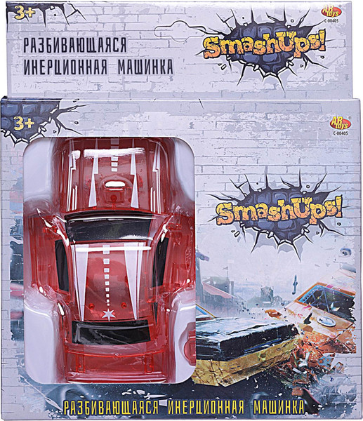 Изображение товара Масштабная модель автомобиля Abtoys C-00405 (красный)