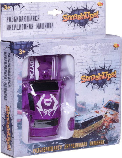 Изображение товара Масштабная модель автомобиля Abtoys C-00405 (фиолетовый)