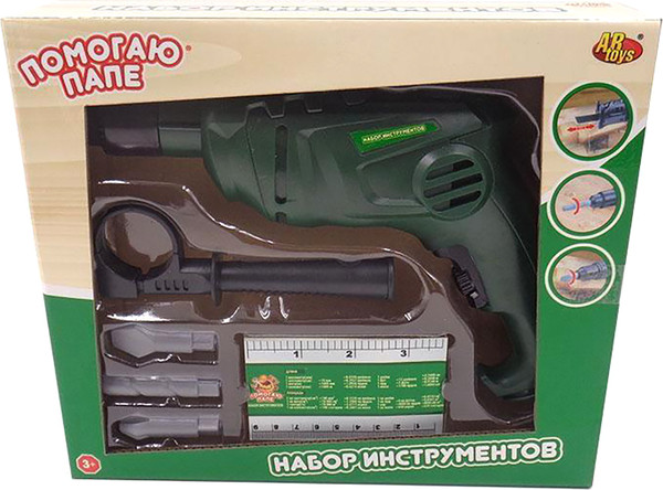 Изображение товара Набор инструментов игрушечный Abtoys PT-01602