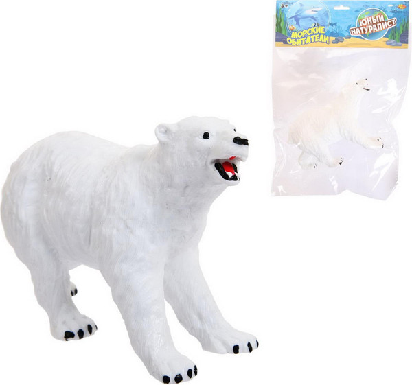 Изображение товара Фигурка игровая Abtoys Медведь белый / PT-01711
