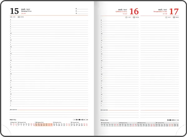 Изображение товара Ежедневник Brauberg 2026 / 117240 (бордовый)