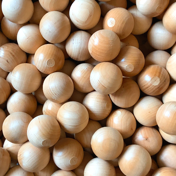 Изображение товара Набор заготовок для творчества Брестская Фабрика Сувениров Деревянные шары / ball35_x36 (36шт)