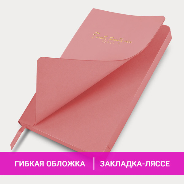 Изображение товара Ежедневник Brauberg 2026 / 117463 (розовый)