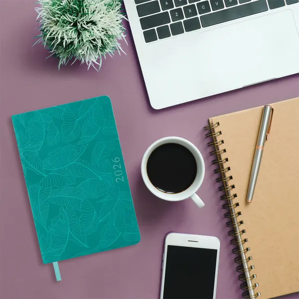 Изображение товара Ежедневник Brauberg 2026 / 117127 (бирюзовый)