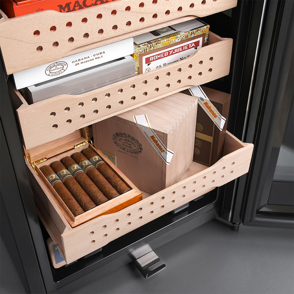 Изображение товара Хьюмидор для сигар Meyvel MC-50BK Pro