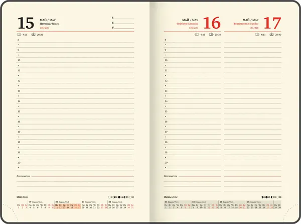 Изображение товара Ежедневник Brauberg 2026 / 117470 (черный)