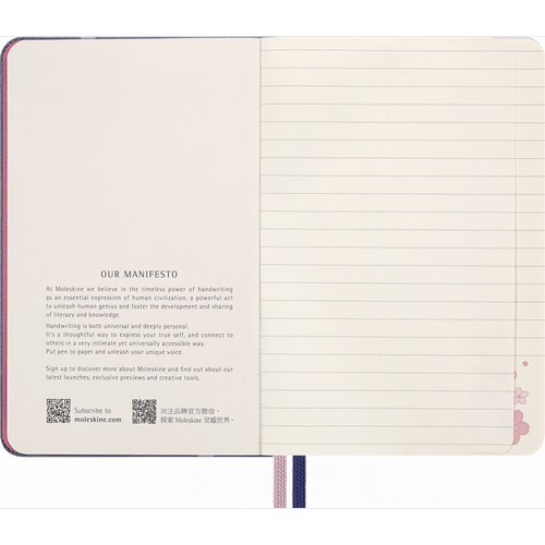 Изображение товара Блокнот Moleskine Limited Edition Sakura Pocket LESU08MM710 (синий)