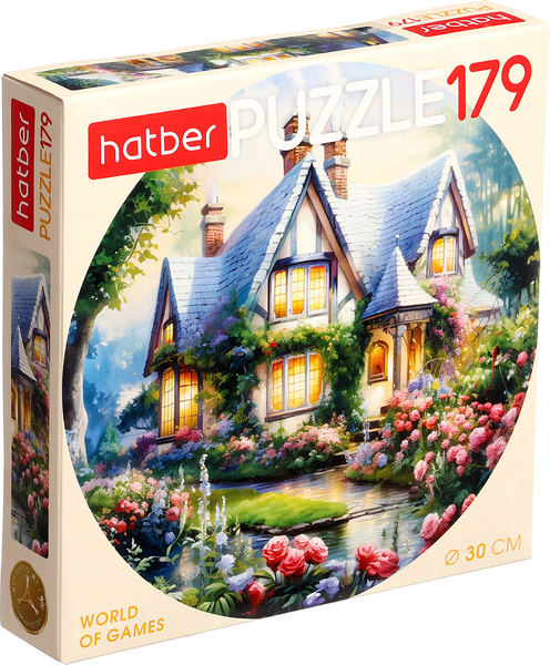 Изображение товара Пазл Hatber Живописный уголок / 179ПЗк4_31689 (179эл)